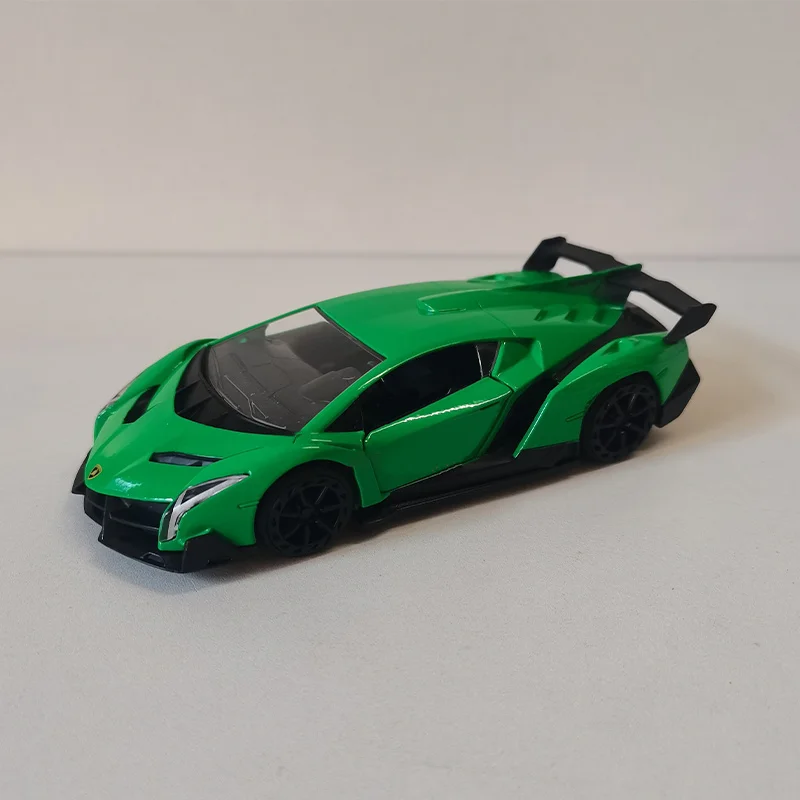 

JADA масштаб 1:32, сплав LAMBORGHINI VENENO, спортивный автомобиль, литой под давлением миниатюрный игрушечный автомобиль, имитация классической модели, коллекционный сувенир, подарок