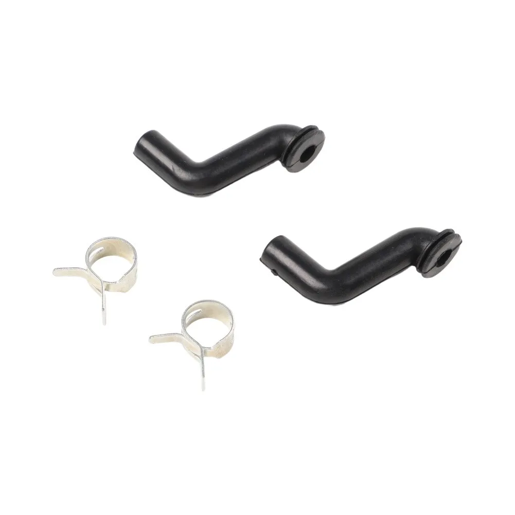 Black for Lawn Mower Fuel Line Long Lasting Reliability Heat Resistant Construction Oil Resistant Rubber Swelling Design