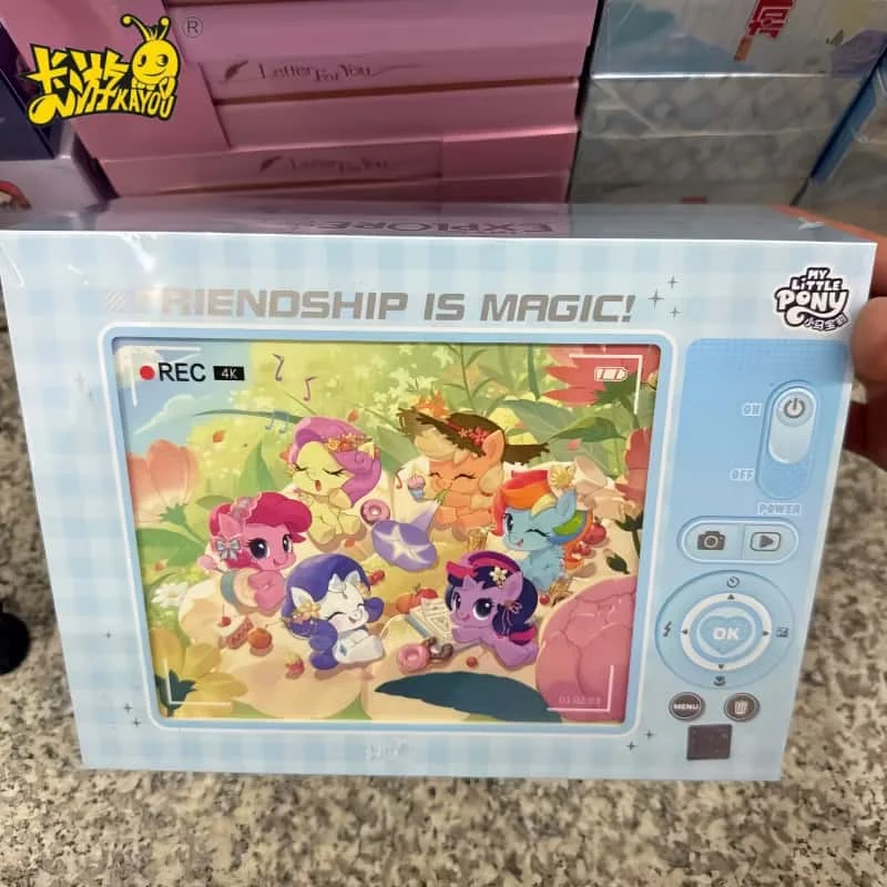 autentico-kayou-my-little-pony-serie-avventura-nella-foresta-amicizia-eterna-carte-tcg-badge-album-scatola-regalo-giocattoli-da-collezione