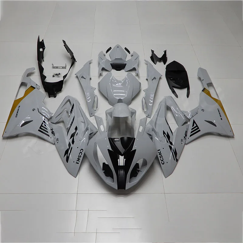 Full Fairings For  S1000RR 09-14   Panigale Injection Motorcycle Bodywork  white black