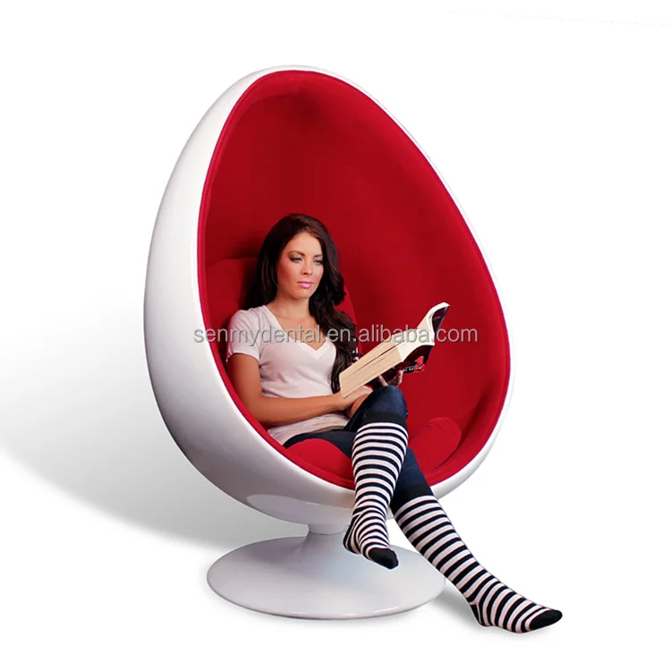 Beauty- Egg Chair With Ottoman For Teeth Whitening Salon