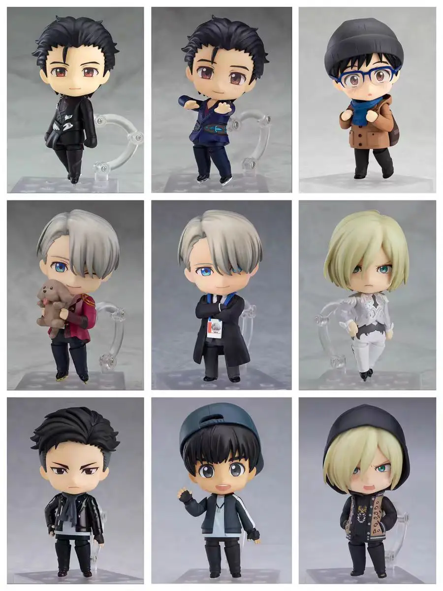 

In Stock Original Genuine GSC YURI!!! on ICE Katsuki Yuuri Victor Nikiforov Yuri Plisetsky Phichit Chulanont Action Figure TOY