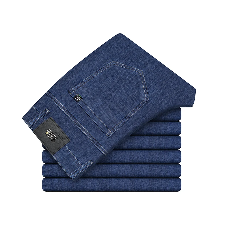 Jean à Fermeture Éclair et Poches Épissées pour Homme, Pantalon Décontracté, Assressentiavec Tout, Couleur Unie, Nouvelle Collection Printemps Été 2024