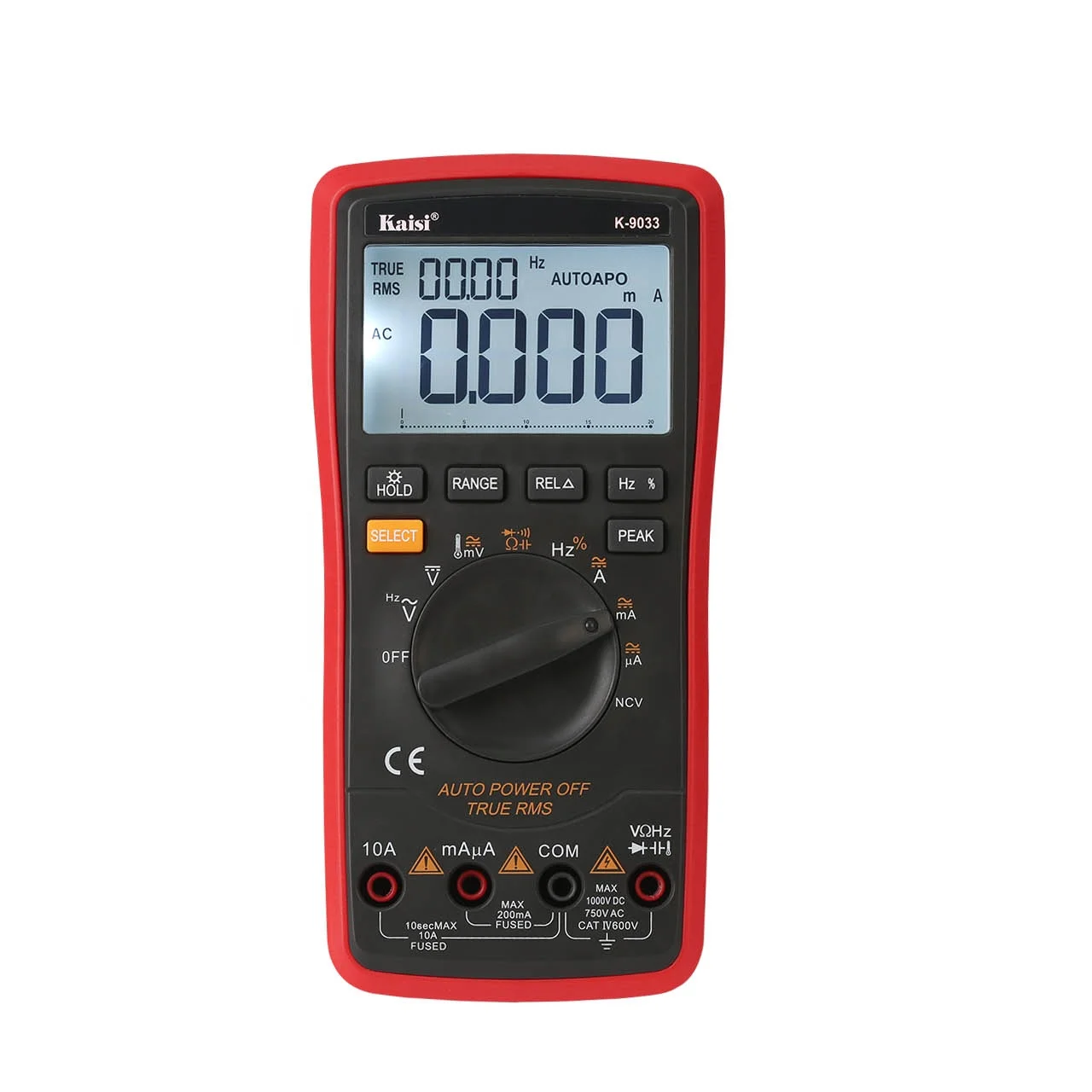 NEW KAISI 9033 Self Protection Not burned Diode Freguence Multimeter Test Current Digital Multimeters With Factory Price