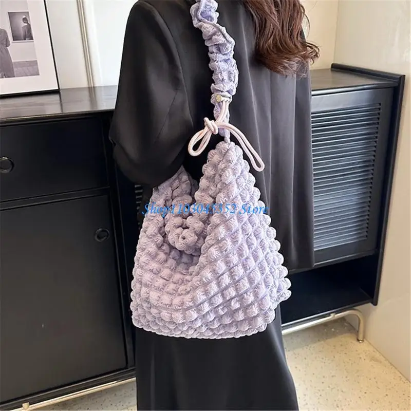 

A3PE Pleated Underarm Bag Versatile Bag Fashion Bag Handbag Shoulder Bag for Women