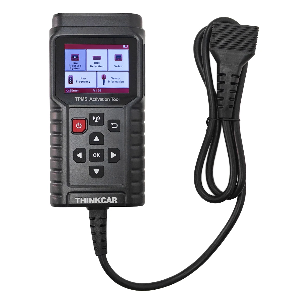 

OBDII сканирующий диагностический инструмент, английский портативный TPMS монитор давления в шинах, активатор датчика, обучающая программа, автомобильный инструмент