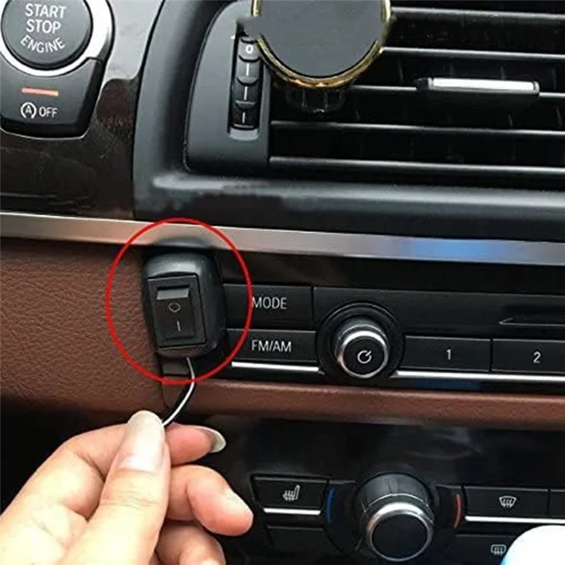 

ABJN-2PCS Автомобильный кулисный переключатель выключения/выключения для запотевания фары дальнего света Forautomotive освещение выключатели питания