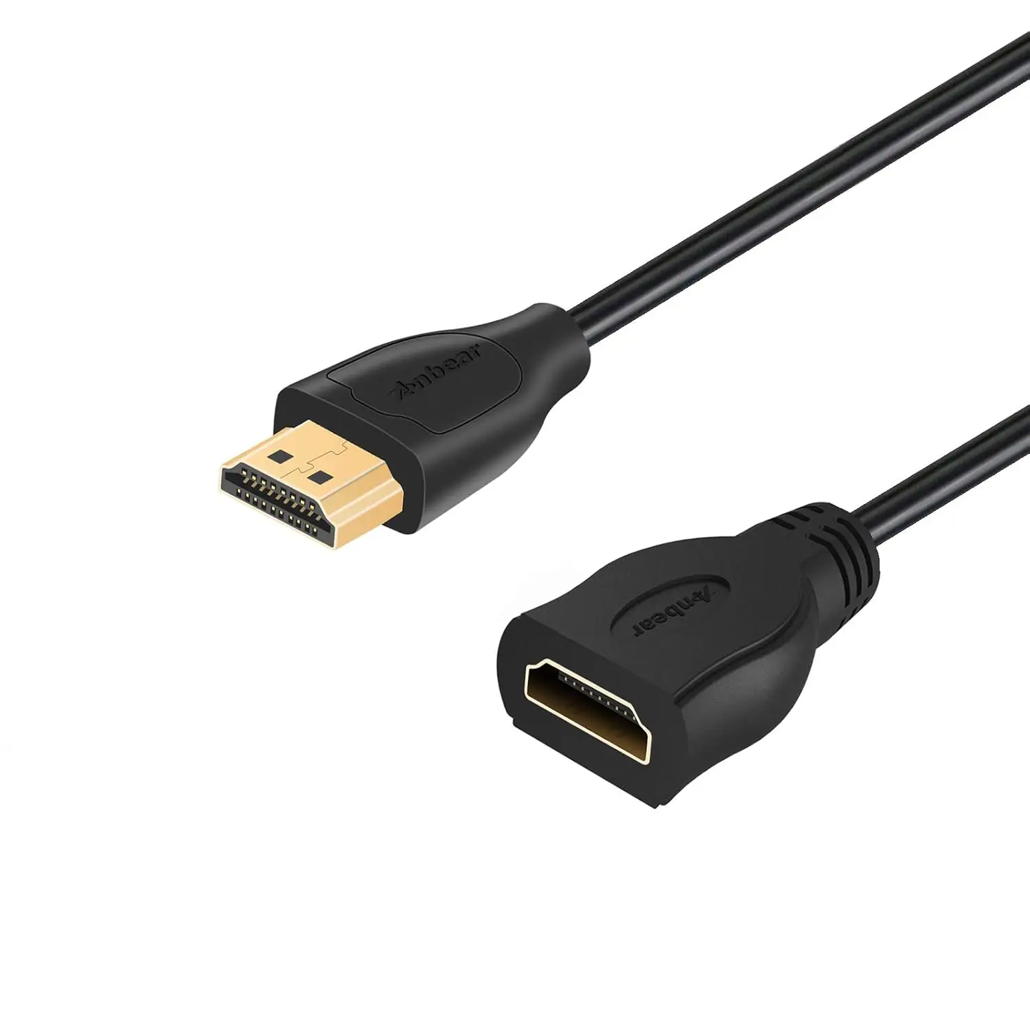 4k-hdmi-エクステンダーケーブル-2ft-オス-メス、高速-4k@60hz、ps5、ps4、tv-スティック、ブルーレイ用