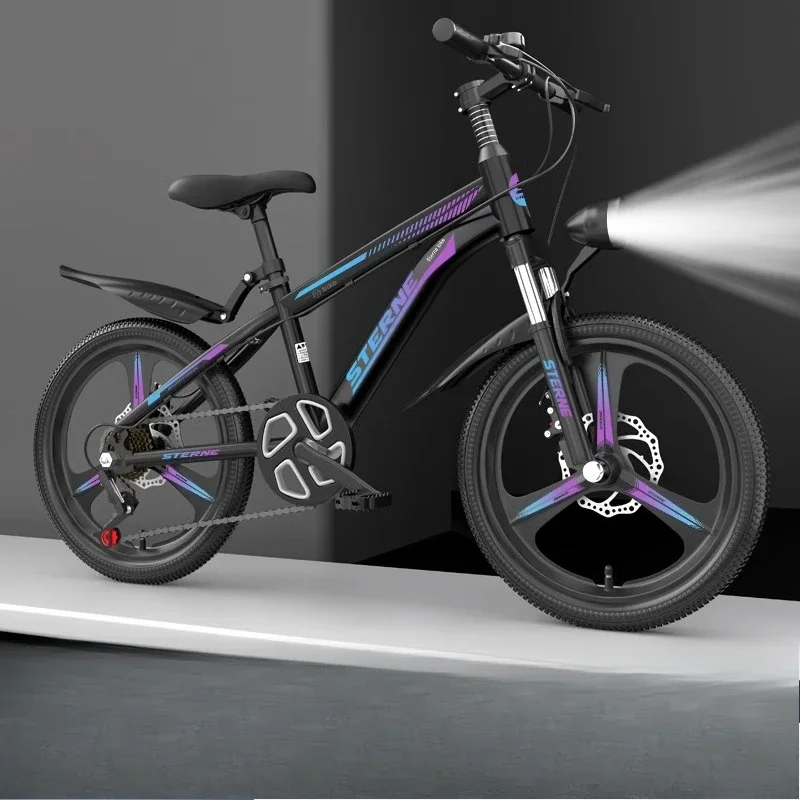 

Middle school children and girls variable speed mountain bike students shock absorption