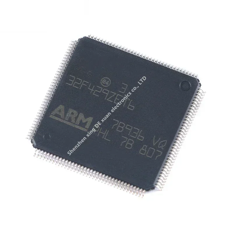 Originele STM32F429ZET6 LQFP-144 32F429 ARM Cortex-M4 32-bit Microcontroller-MCU Ontwerp van Integrate Circuit