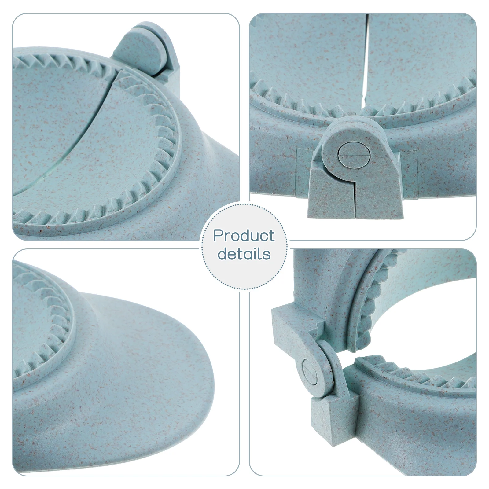 

Dumpling Mold Maker Tool PP Material Kitchen Accessories Mould Press Easy Practical Beautiful Design Save Time