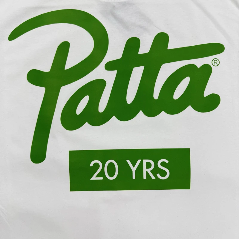 Real Photo Daily Leisure PATTA T-shirt Summer Fashion Casual Men's Women's Couple Short-Sleeved Tee