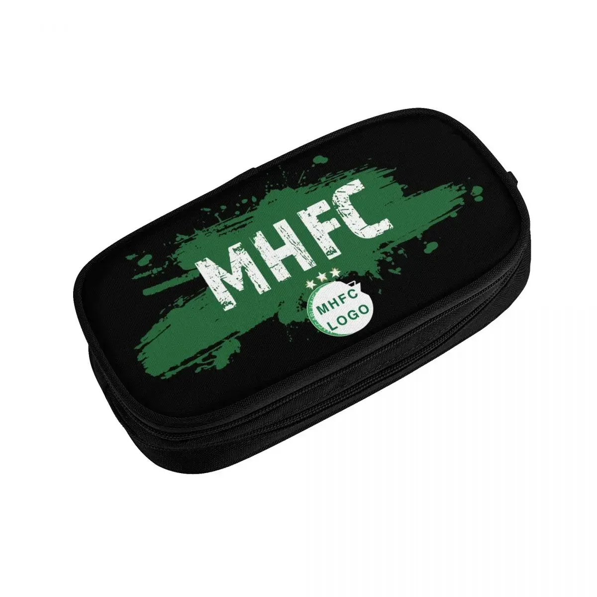 Israel Maccabi Haifa F.C MHFC Champion Big Capacity Pencil Pen Case Stationery Bag Pouch Holder Box Organizer for Teens Girls