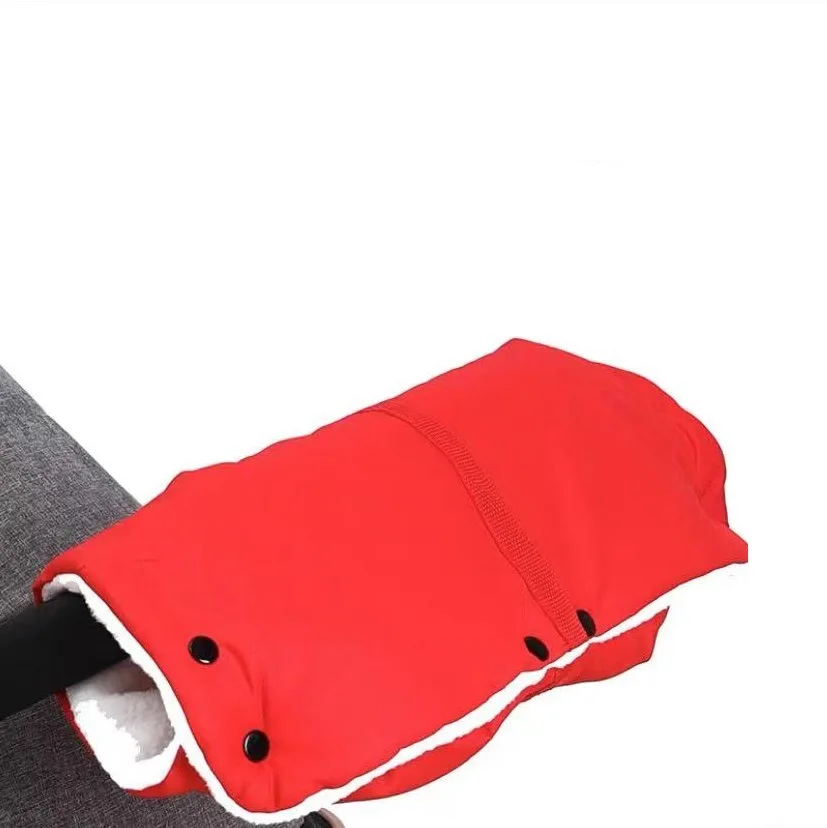

Windproof Stroller Gloves Universal Fleece Lined Handle Covers Keep Warm Accessories for Baby Carriage Winter