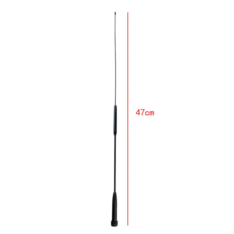 RH-901S Antenna VHF UHF 144/430/900MHz MALE Dual-Band Antenna for Walkie-Talkie UV- Two-Way Walkie-Talkie