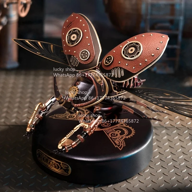 Modèle d'insecte mécanique steampunk - Appartient à la série « Spécies mécaniques/ère mécatronique »