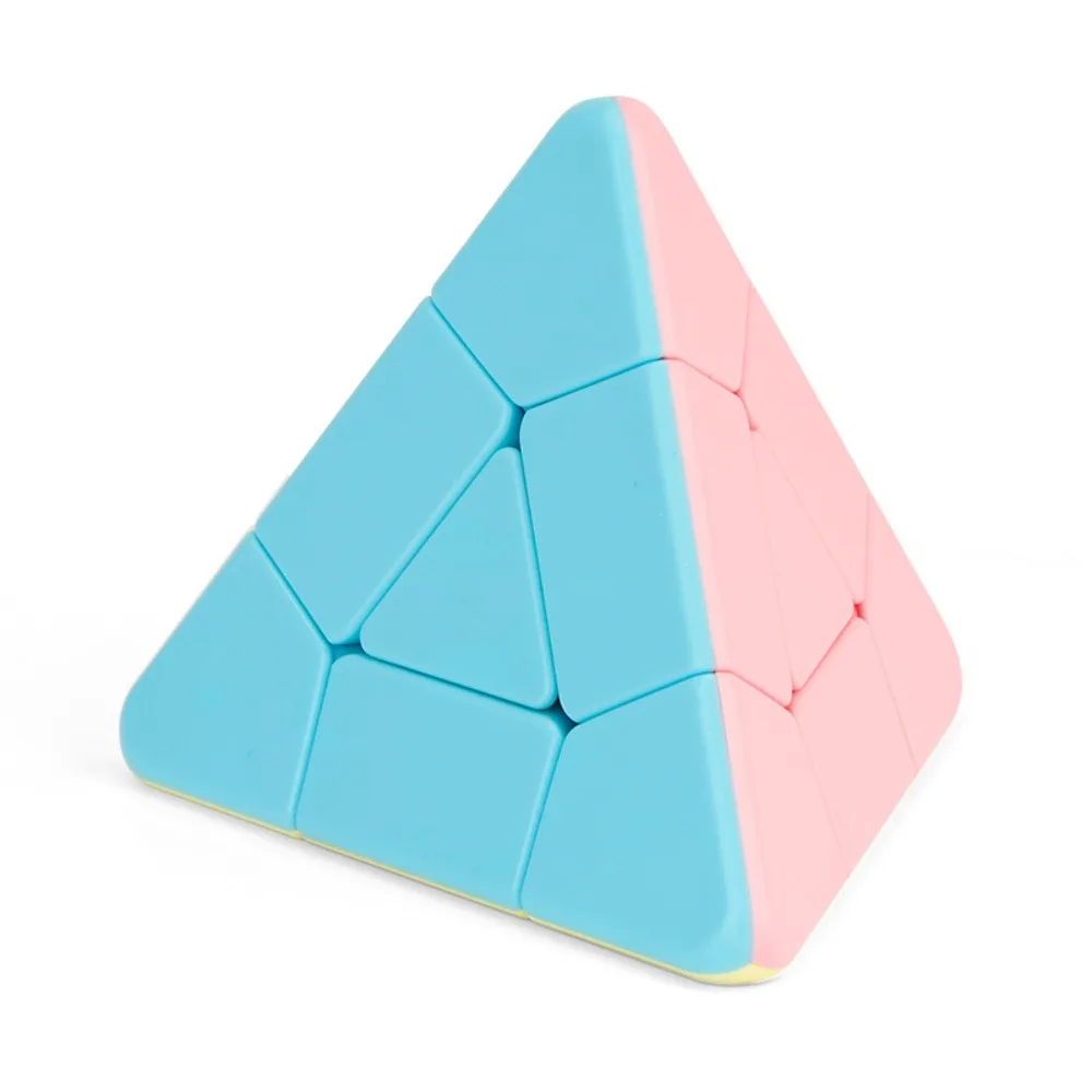 

Moyu Meilong Macaron Color 3x3x3 Pyramid Magic Cube Tower Puzzle Cubes Children Kids Educational Toys Christmas Gift