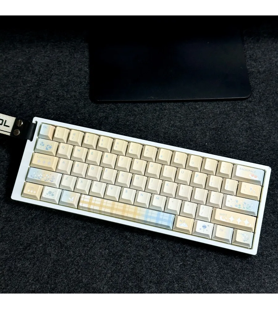Sublimation original adaptable magnetic axis mechanical axis 60/68/75 keyboard keycap high value PBT