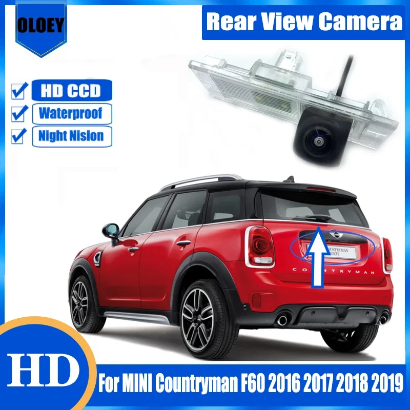 

HD rear camera For MINI Countryman F60 2016 2017 2018 2019 Night vision Backup Parking Reversing Camera / License plate Camera