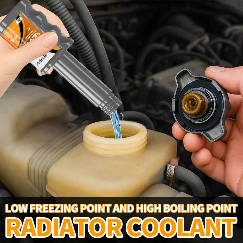 IFUBO 60ml Universal Radiator Coolant - Engine Coolant Anti-Boil Overheating with Low Freezing And High Boiling Points