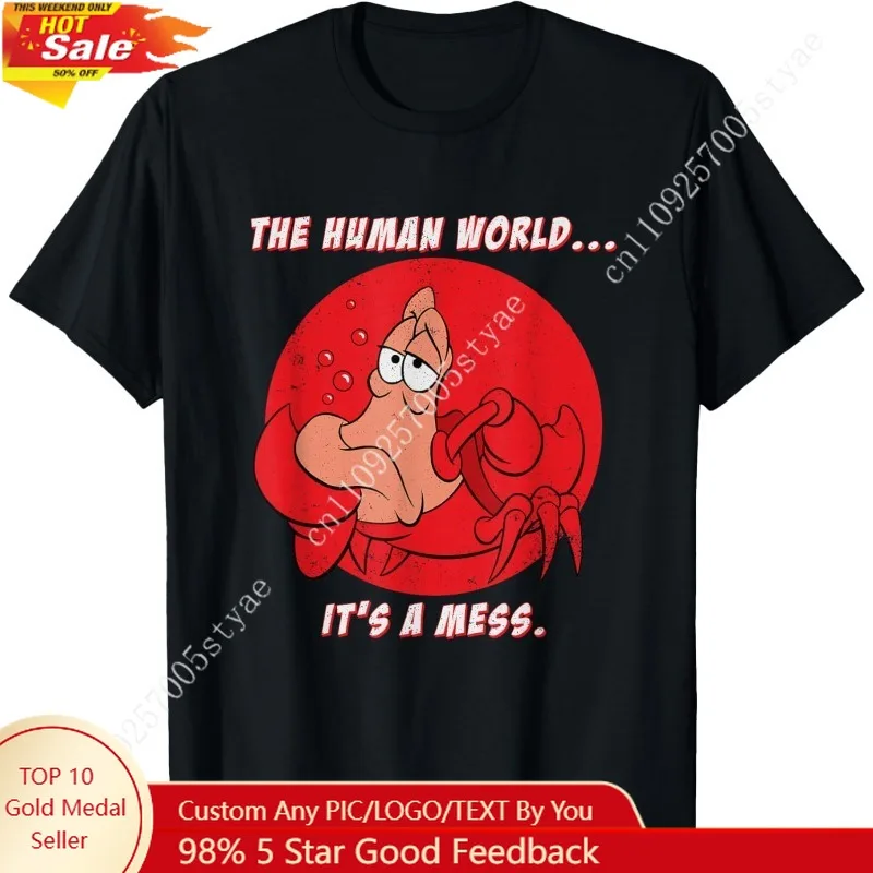 

Disney The Little Mermaid Sebastian The Human World T-Shirt Small