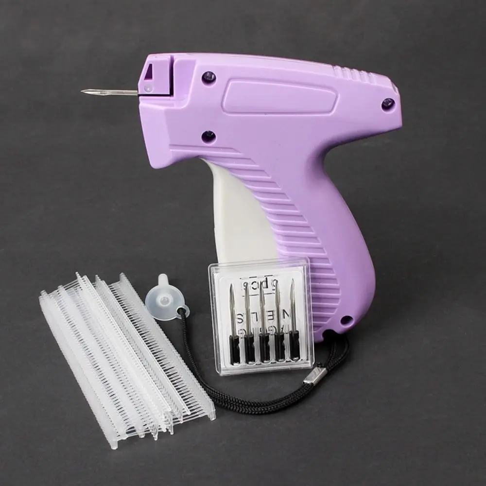 Economical Effort Hanger Labeler Quick Tagging Portable Needle Applicator Efficient Operation Colorful Handle Tagger