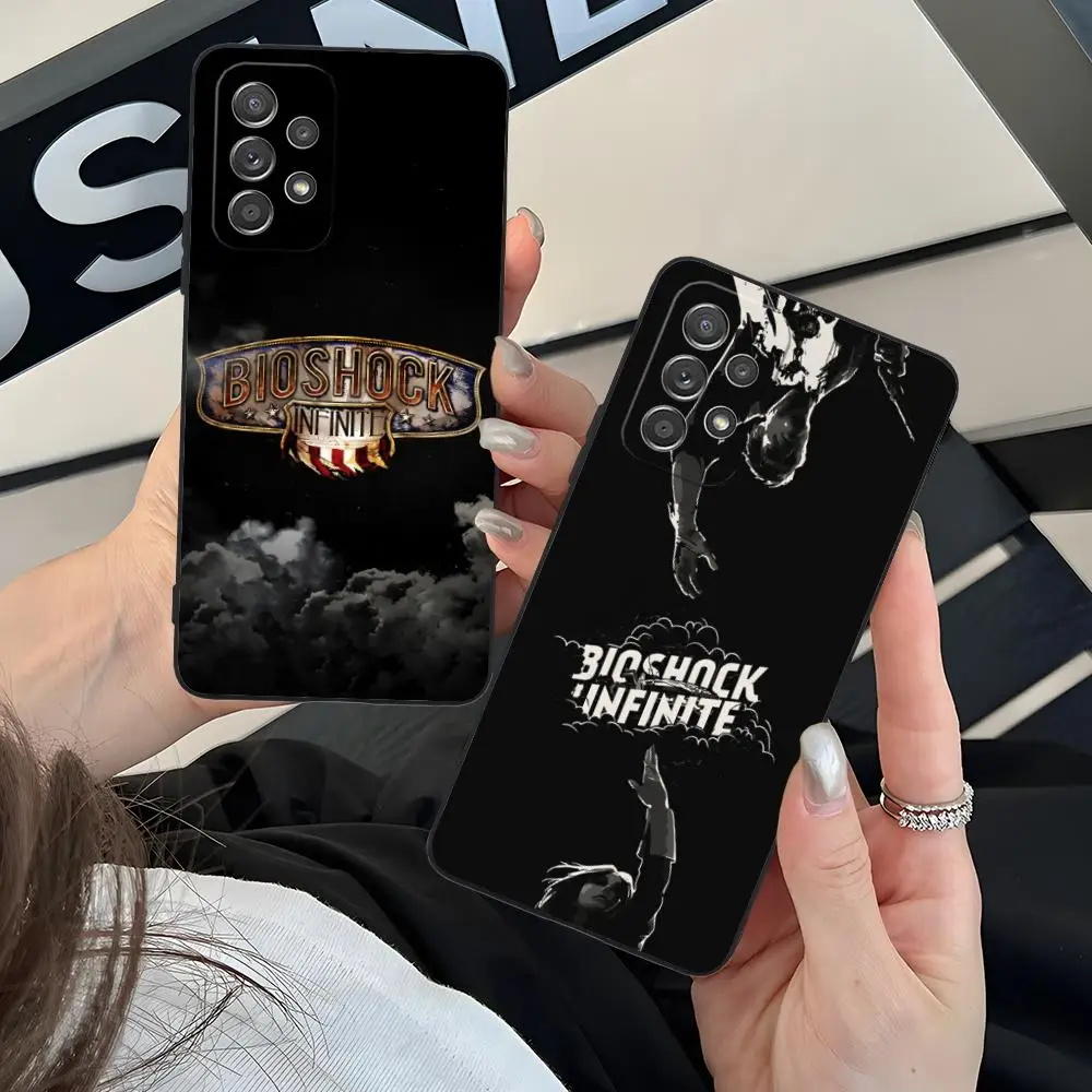 حافظة لهاتف سامسونج جالاكسي A73 72 71 70 56 55 54 53 52 36 35 34 23 16 15 5G غطاء أسود فاخر للهواتف الذكية #3