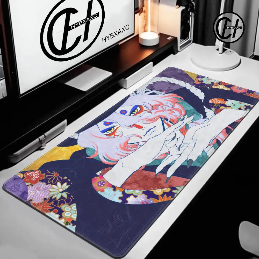 Japanese Ukiyo-e Style Mononoke Mouse pad Table Mat Gaming XXL Anime Mousepad Keyboard Carpet Desktop Mat
