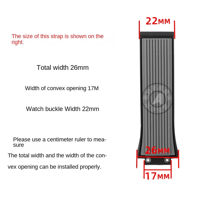 Big Bang Bracelet Rubber Strap for Hublot Watch Big Bang Series 411 Men Silicone Strap Replace Bands Sports Watch Chain 27X17mm
