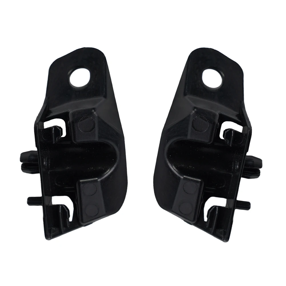 2Pcs Car Grille Spacer Fixing Clamps Left+Right Side Front Plastic For Honda For Civic 2022-2023 Decor Fixed Buckle Bracket Part