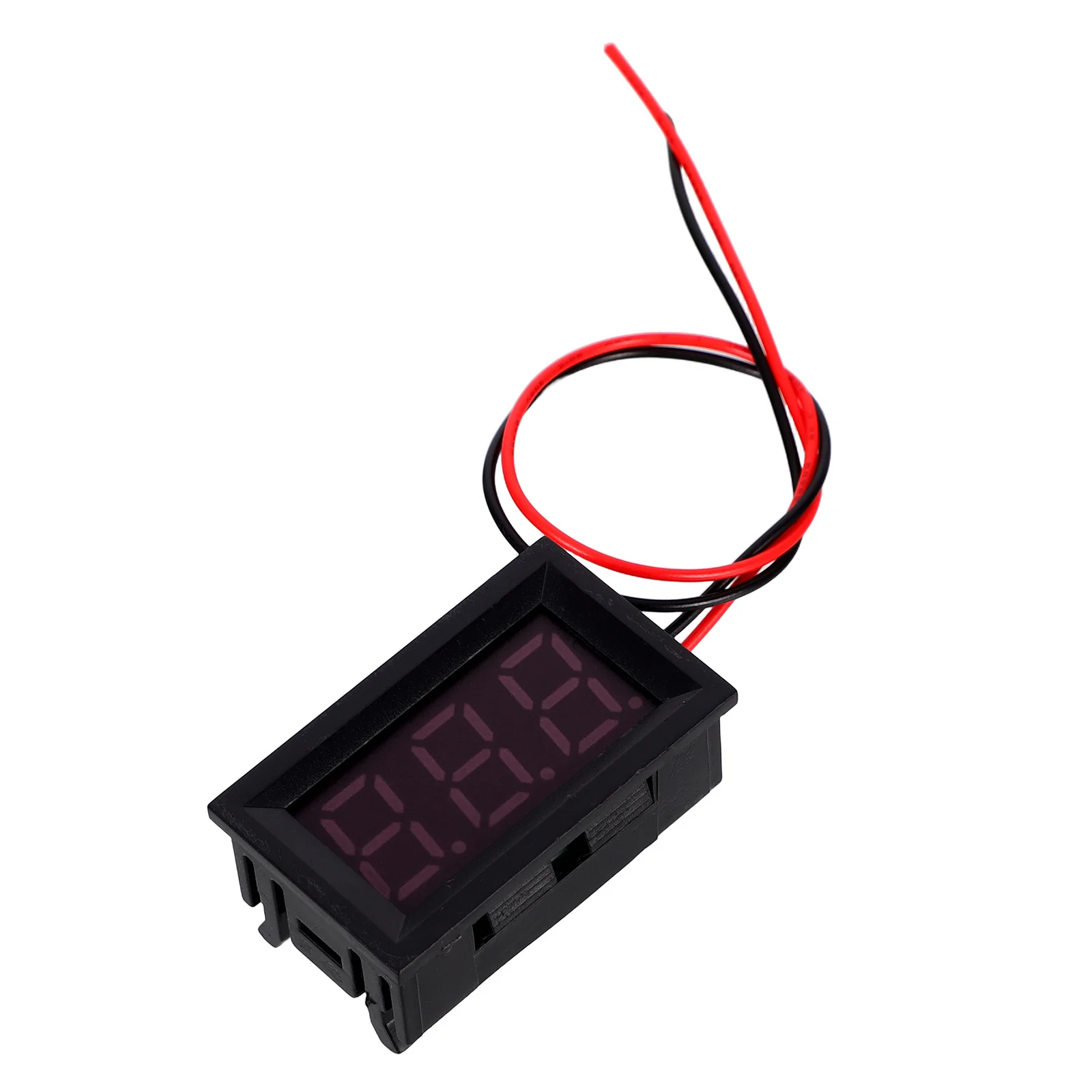 2 шт. мини-светодиодный вольтметр 3-значный красный дисплей высокоточное устройство измерения напряжения для промышленных автомобильных панелей