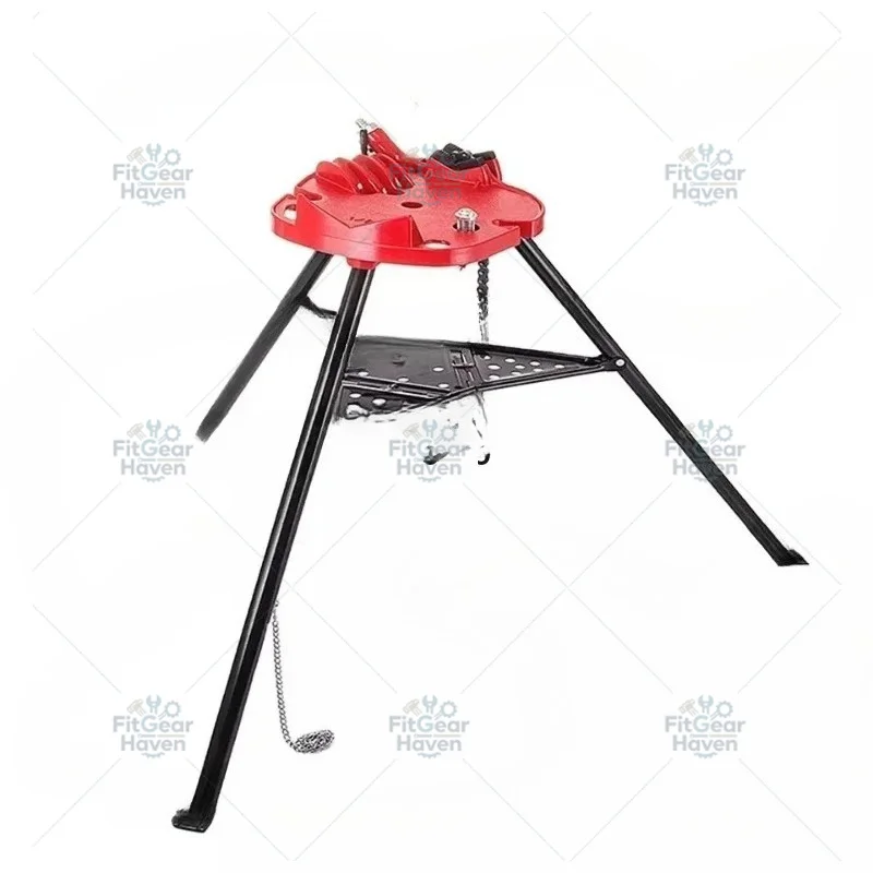 Suitable for  Heavy Duty Pipe Bracket with Foot Chain  Wrench Vise  Tool Adjustable Bracket Pipe