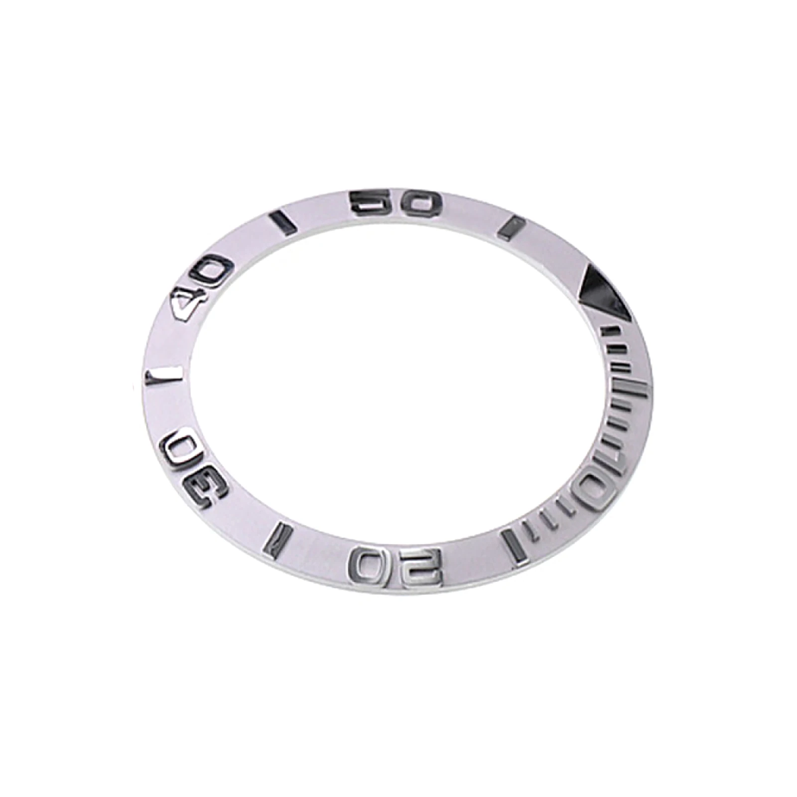 고급 38mm 세라믹 베젤 인서트 요트 마스터 스타일 시계 링 시계 베젤 (SKX007 SKX009 시계용) 손목시계 부품