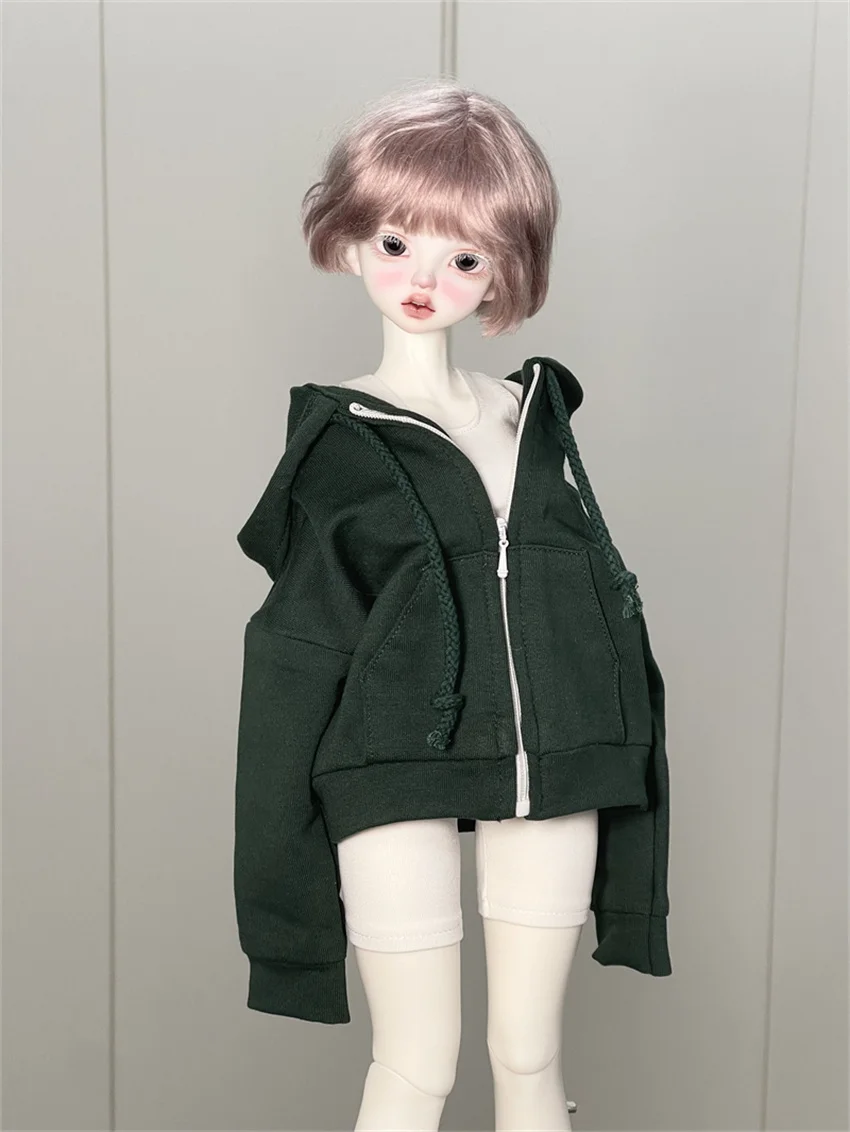 BJD doll clothes Strong Uncle hooded pocket hoodie base multi-color BJD doll accessories