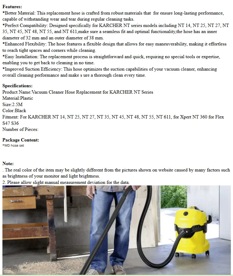 Vacuum Cleaner Hose…