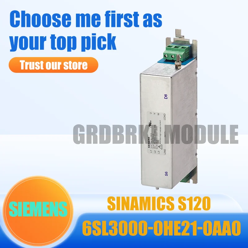 

New Original SIEMENS 6SL3000-0HE21-0AA0 SINAMICS S120 Line Filter