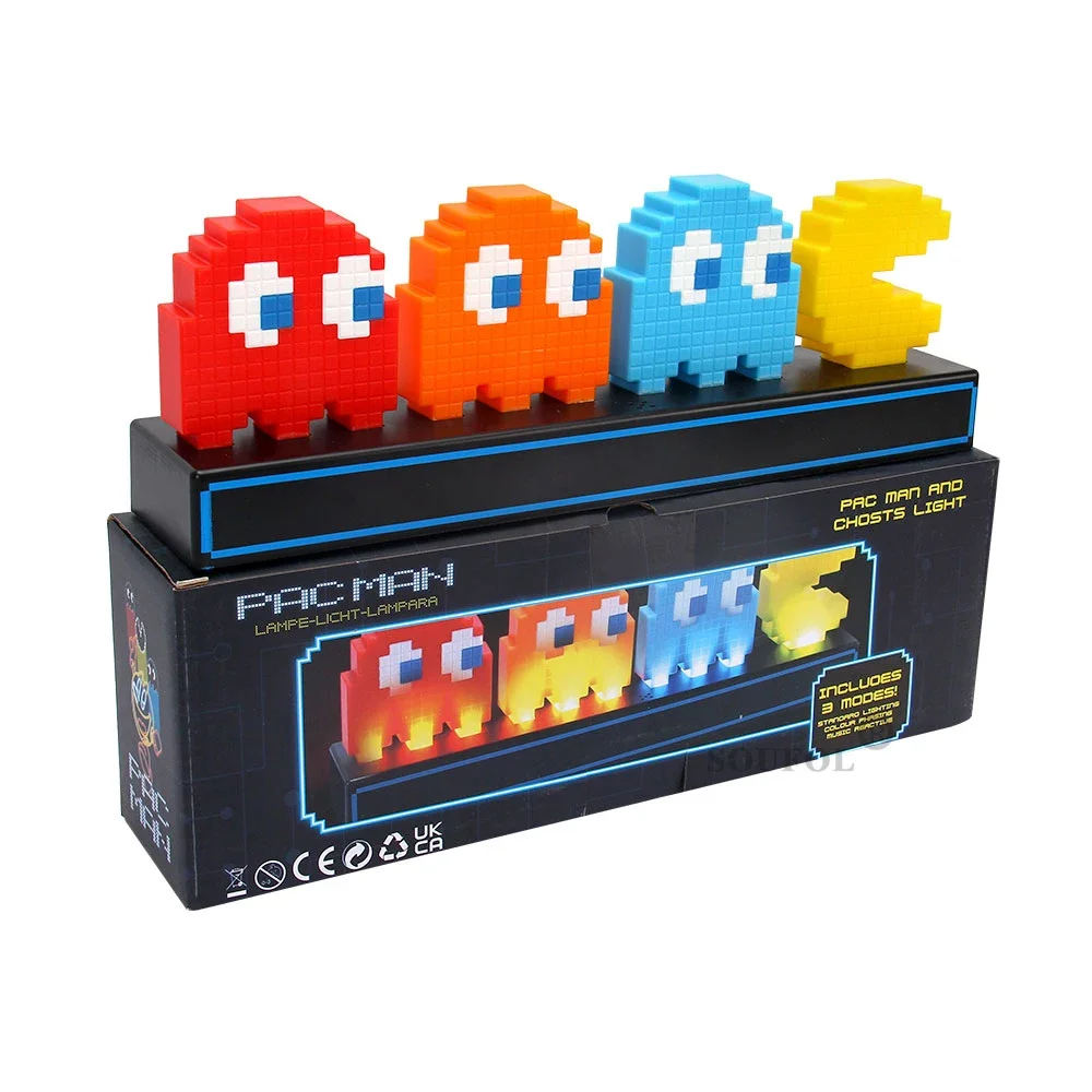 For PS4 Game New LED Icon Light Voice Control Game Night Lamp 3 Light Modes Desktop Music Atmosphere Neon Light Room Decoration