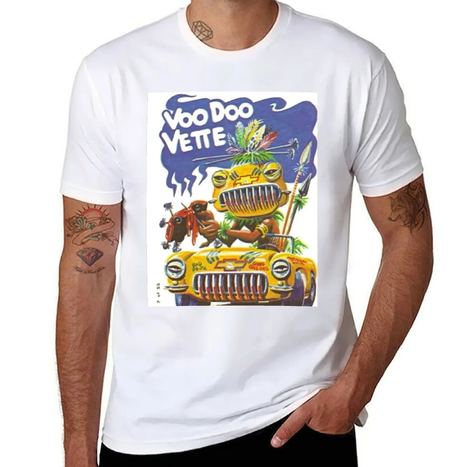 

#7 Voo Doo Vette, Weird Wheels T-Shirt man t shirt luxury cotton t shirt man t shirts designer T-Shirt