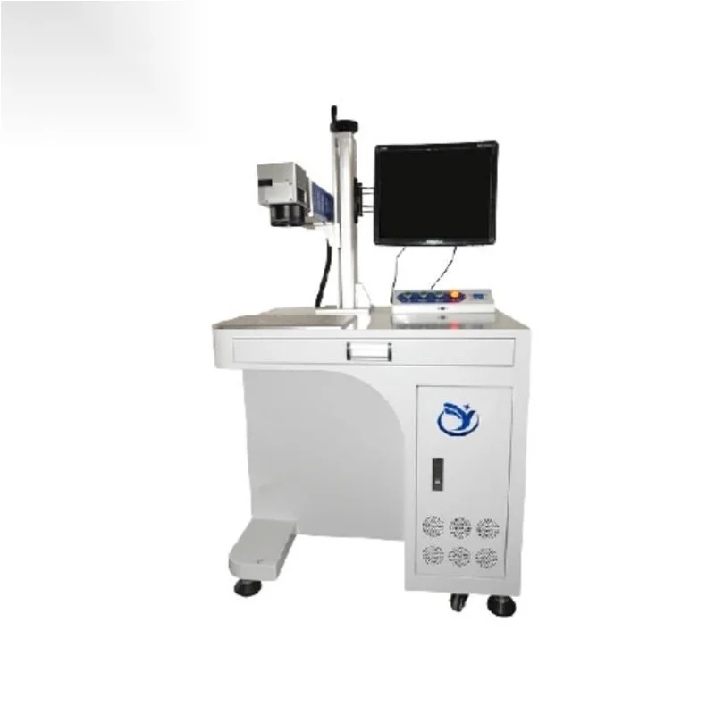 20W Stainless Steel Fiber Laser Marking Metal Nameplate Printer Small Engraving Coding Small Carving Machine Coding Machine