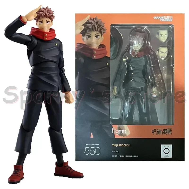 GSC Original Figma Jujutsu Kaisen Anime Figure Itadori Yuji Gojo Satoru Fushiguro Megumi Action Figure Toys for Kids Gifts Model