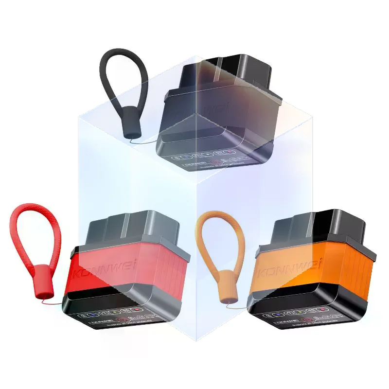 Portable KW905 ELM327 OBD2 Scanner Bluetooth 5.2 Mini Car Fault Diagnostic Tool for Travel Use
