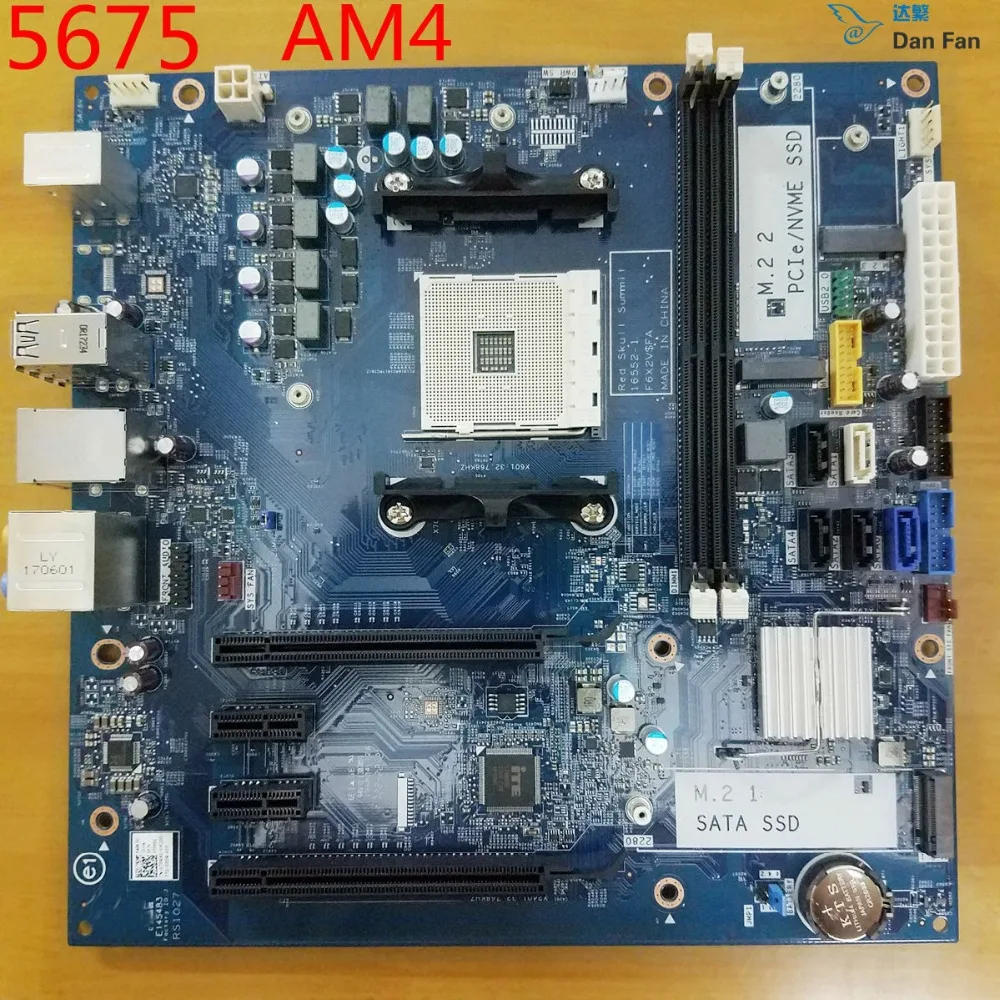 

16552-1 For DELL Inspiron MAX 5675 Motherboard AM4 X370 DDR4 F6X2V$FA Mainboard 100%tested fully work