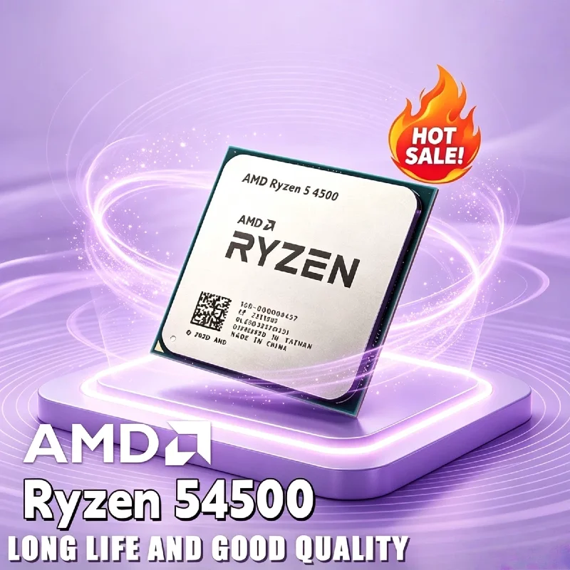AMD Ryzen 5 4500 Socket AM4 100% Brand New OEM Desktop CPU R5 4500 6C12T Max 4.1GHz PCIe 3.0 Processor In Stock Without Cooler