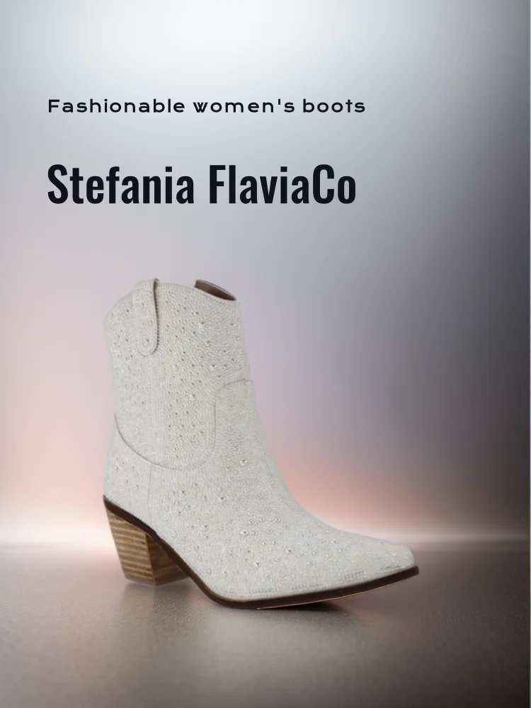 Botas de moda para mujer, hechas a mano, ajuste cómodo, versátil y Sexy