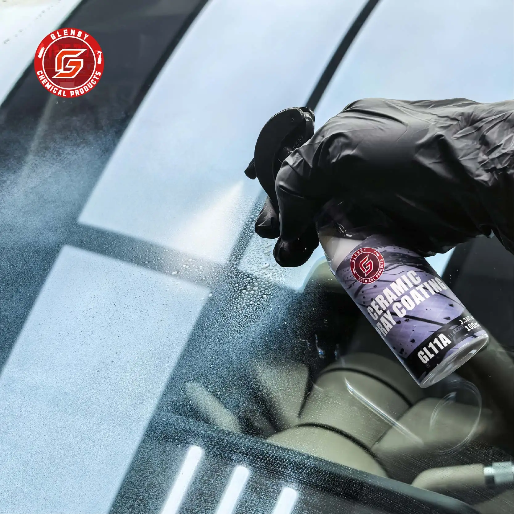 Revestimiento cerámico para coche, cera, vidrio líquido, esmalte para carrocería de coche, pintura en aerosol, agente hidrofóbico, protección brillante, accesorios para automóvil