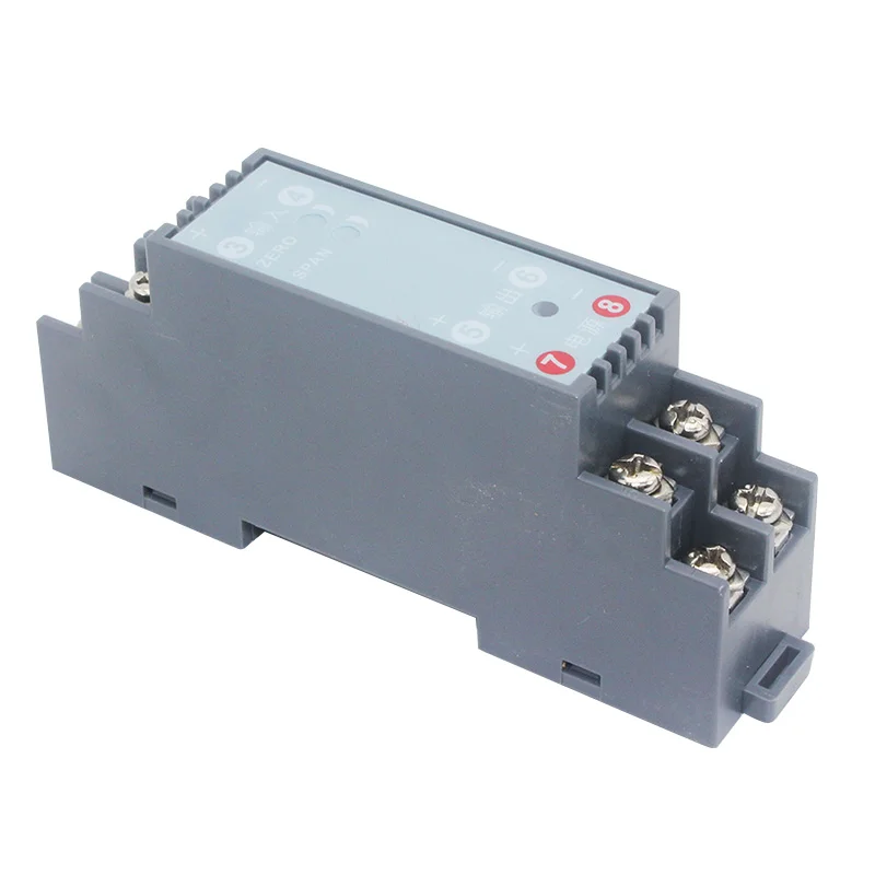 0-10V Output Signal Conditioner Dc 24V 1 In 1 Out Ac Current Signal Isolator Transmitter AC 0-1000A Input 4- 20Ma