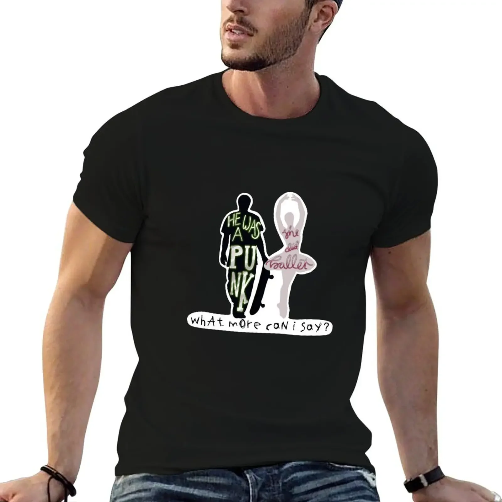 

Sk8r Boi Quote Sticker T-Shirt heavyweights anime shirt quick drying sweat Men's t-shirt