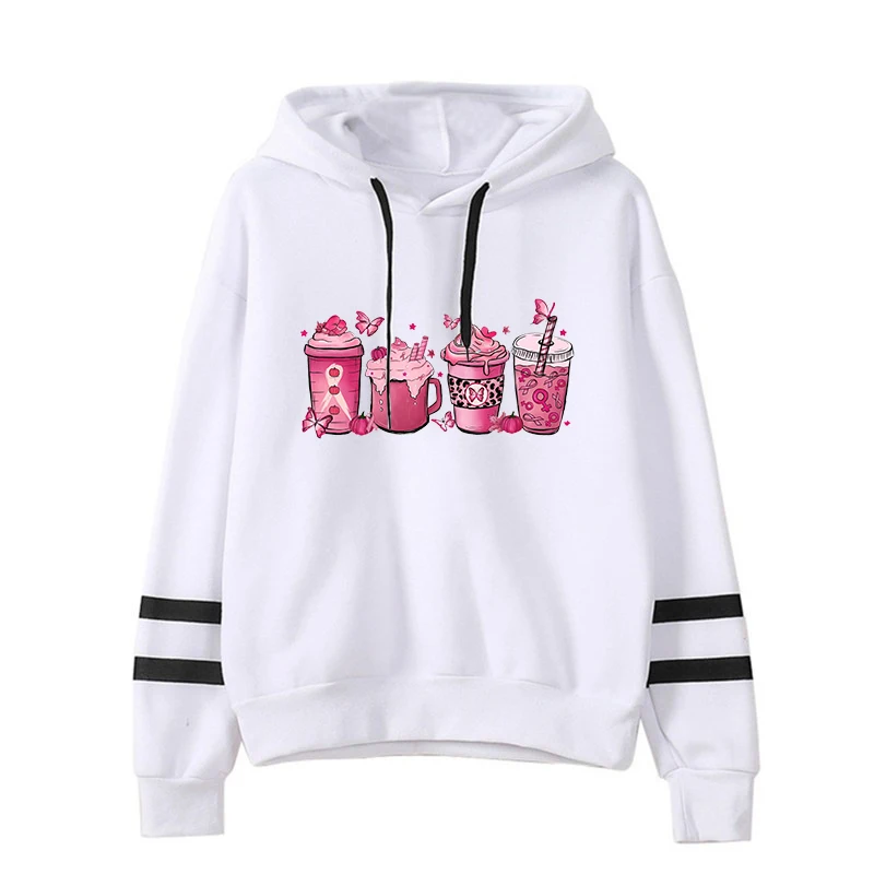 Borstkanker Bedrukte Hoodie Voor Vrouwen Mode Herfst En Winter Pullover Sunisex Creatieve Gepersonaliseerde Sweatshirts