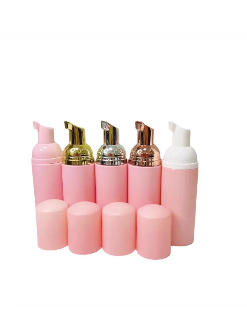 

30pcs/Set 60ml Pink Foam Pump Bottles for Travel Plastic BPA Free Refillable Mini Foaming Soap Dispenser Dispenser Bottles