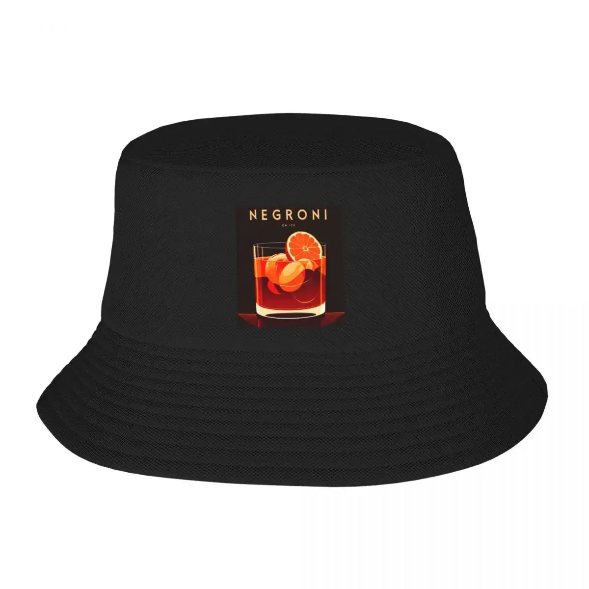 New It's Cocktail Time! Vintage Poster Of A Negroni Bucket Hat Golf Cap Hats Baseball Cap New In Hat Men's Hats Women's